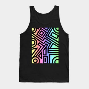 Abstract Graffiti Tank Top